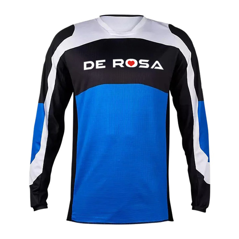 Mountain Biking Downhill - Camisa de ciclismo De Rosa, camisa