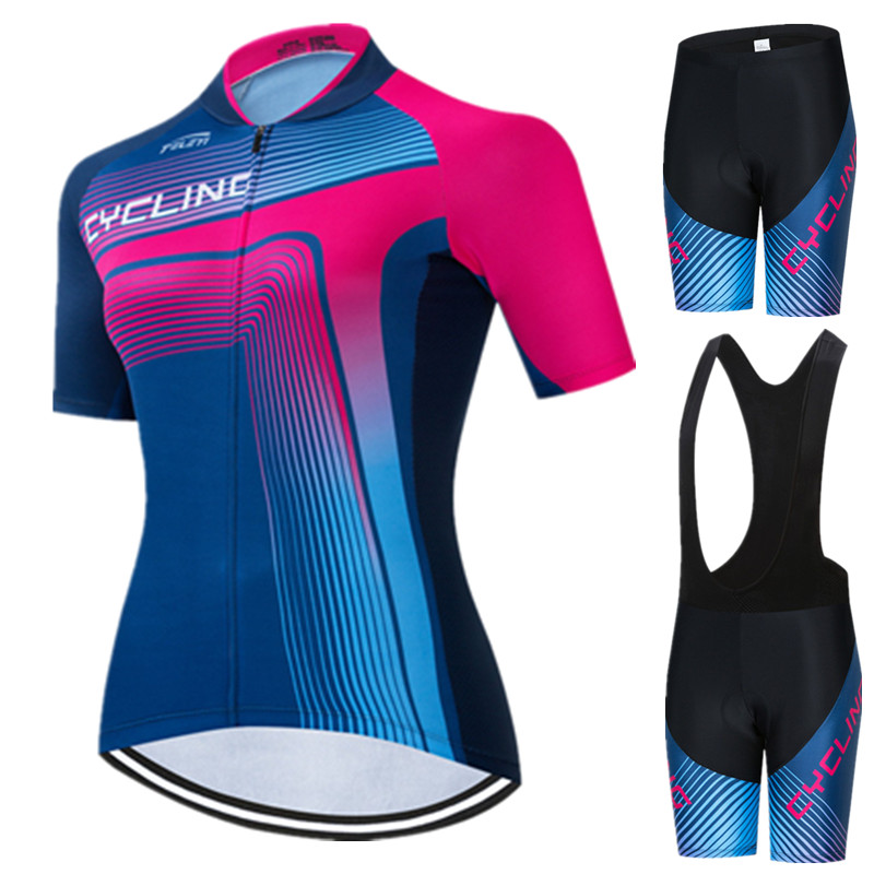 Mountain Biking Outfits Women - Pro conjunto de camisa de ciclismo