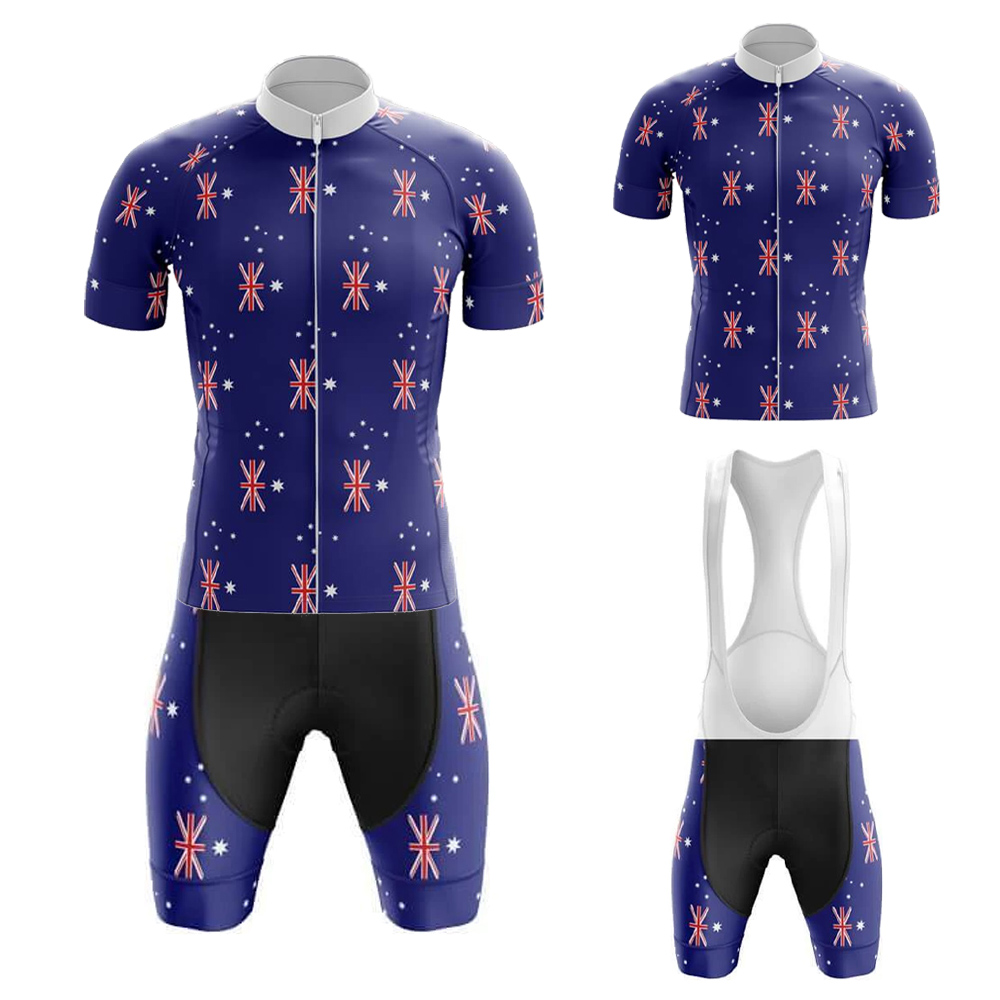 Mountain Biking In Australia - Conjunto de camisa de ciclismo australiana
