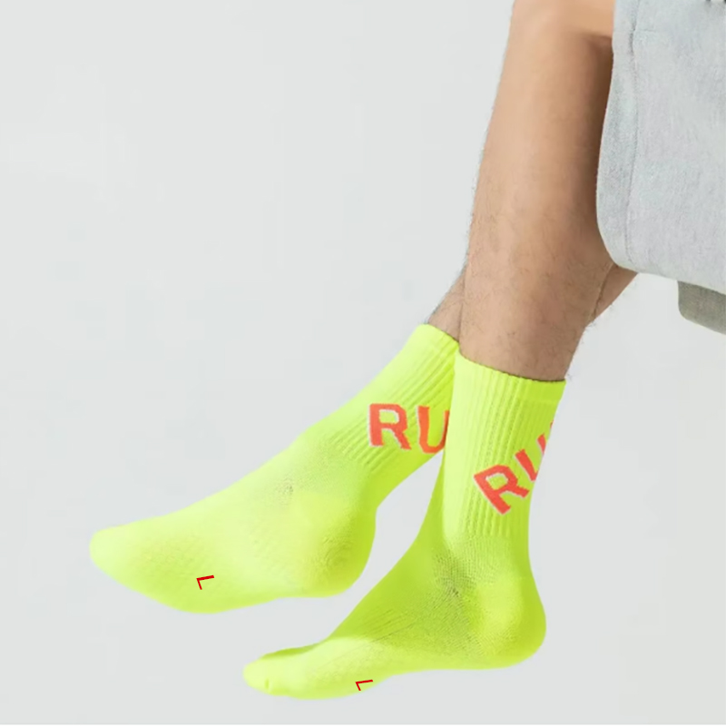 Mountain Biking Socks - 1 Par de Meias de Corrida