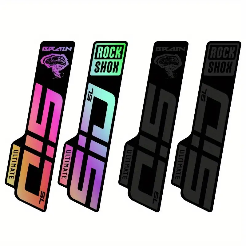Mtb Saddle Lightweight - 1SET Adesivo de Bicicleta Estilo ROCK