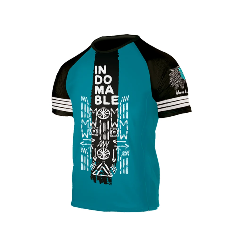 Mountain Biking Downhill - MTB respirável ciclismo jersey para homens,