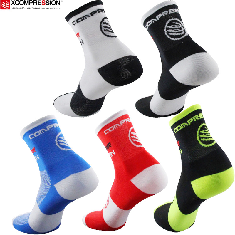 Mountain Biking Socks - Meias de Ciclismo Novas de 2017,