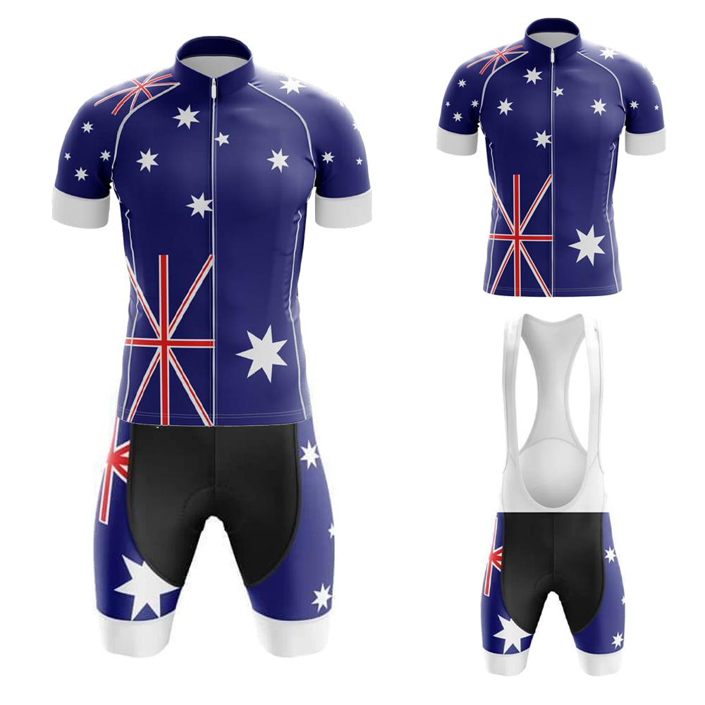 Mountain Biking In Australia - Austrália conjunto de camisa de ciclismo