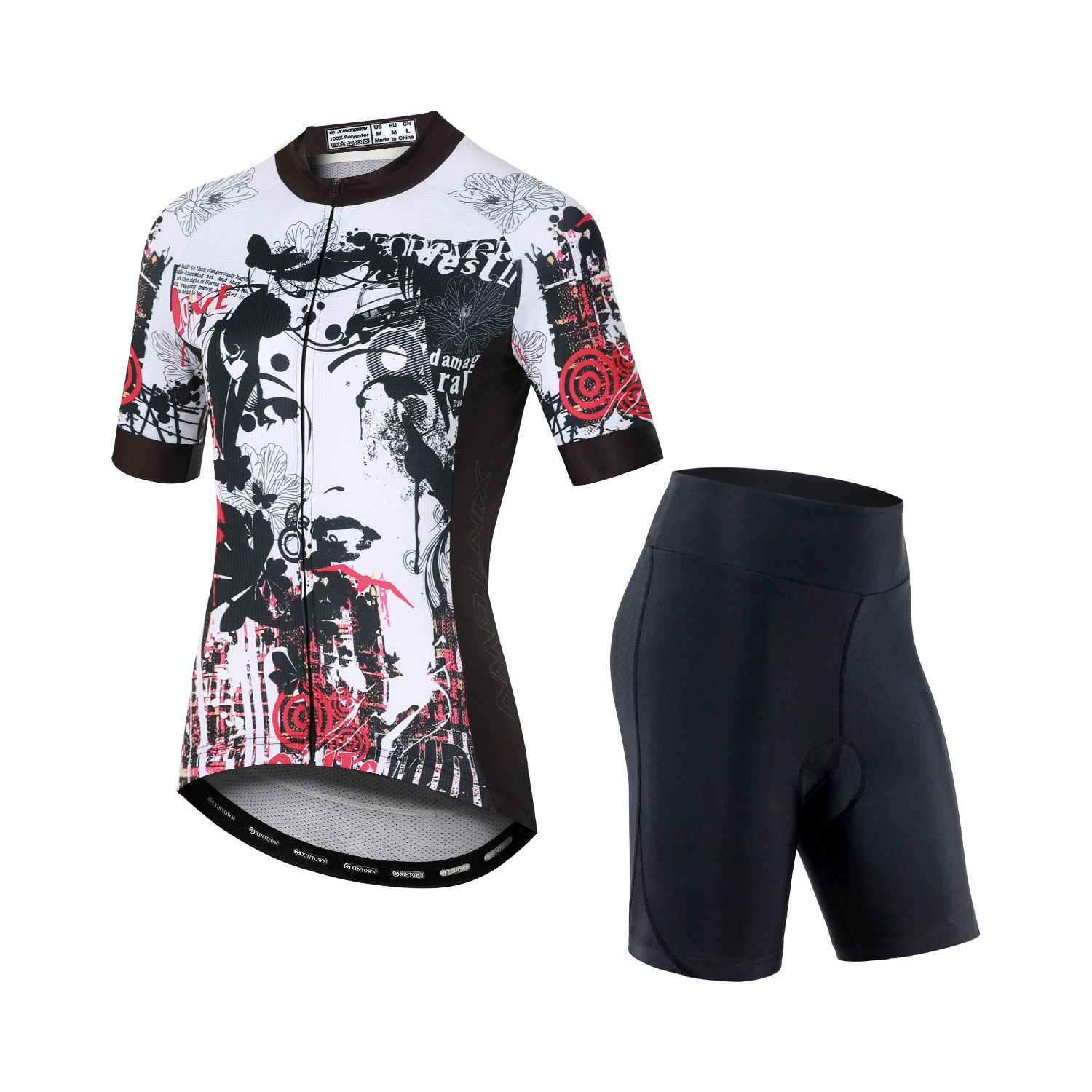 Mountain Biking Outfits Women - Novo conjunto de camisa de ciclismo