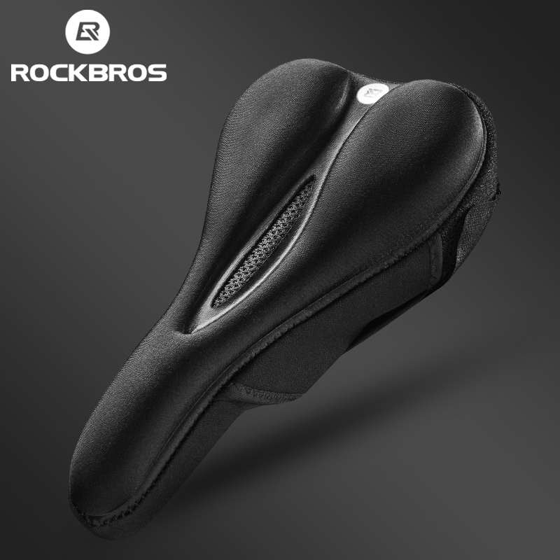 Mtb Saddle Lightweight - Rockbros silicone bicicleta sela oco respirável