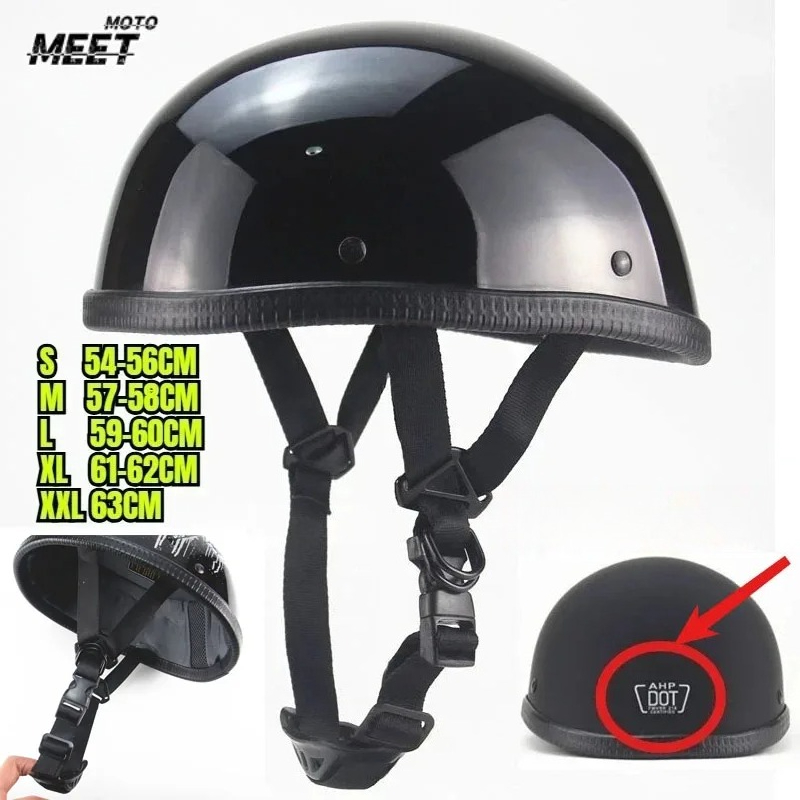 Mountain Biking Helmet - Capacete de Motocicleta Retro Unissex Certificado