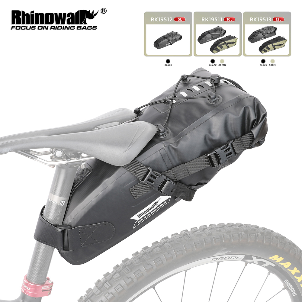 Mountain Biking Bag - Rhinowalk bolsa de selim de bicicleta