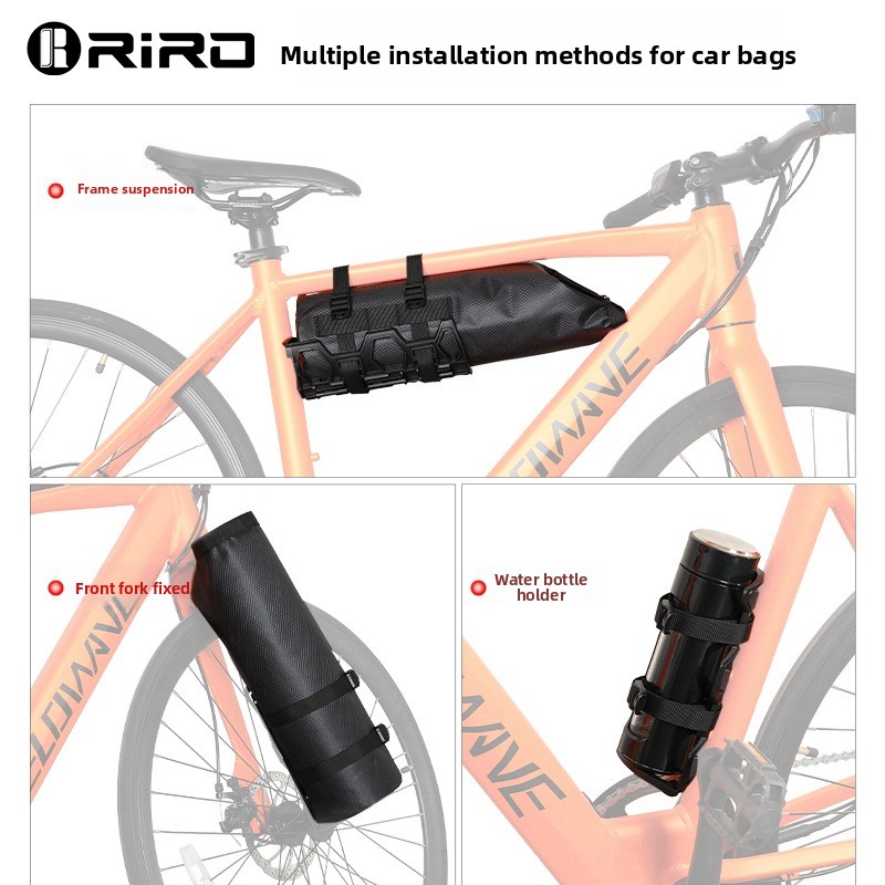 Mountain Biking Bag - Bolsa de Bicicleta RIRO Multifuncional para