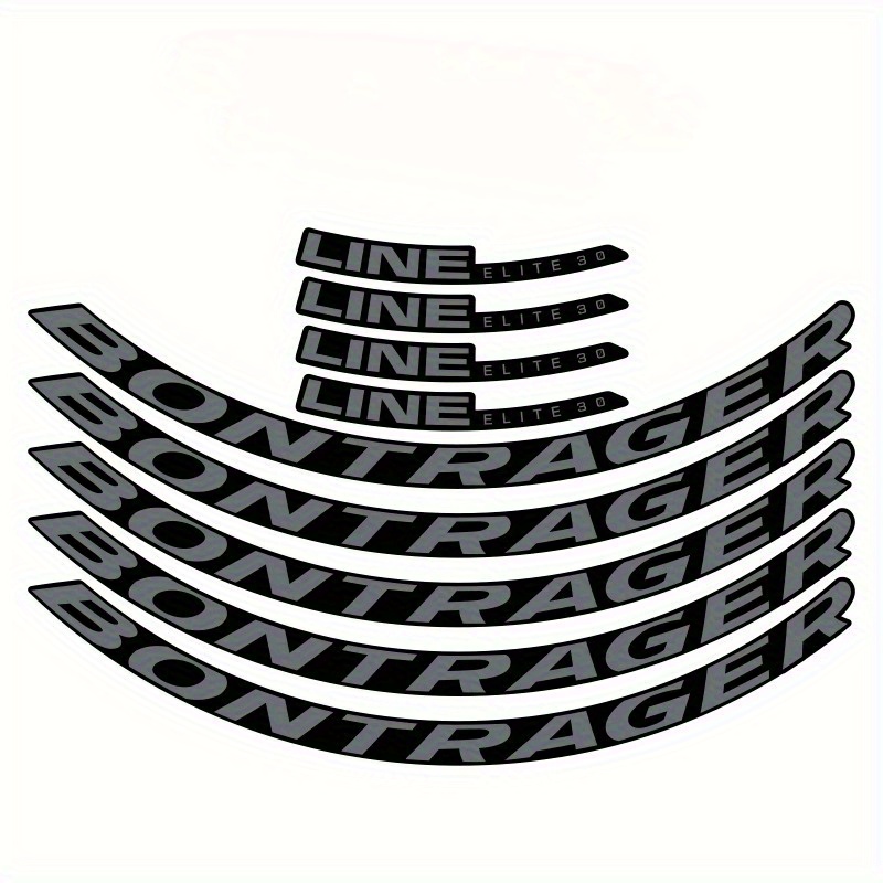 Mountain Biking Helmet - 9 Adesivos 2D para Capacete Bontrager,