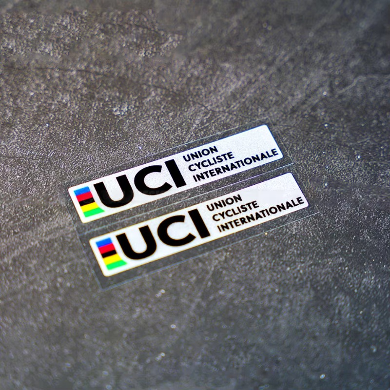 Mountain Biking Uci - Adesivo de Logo UCI para Bicicleta