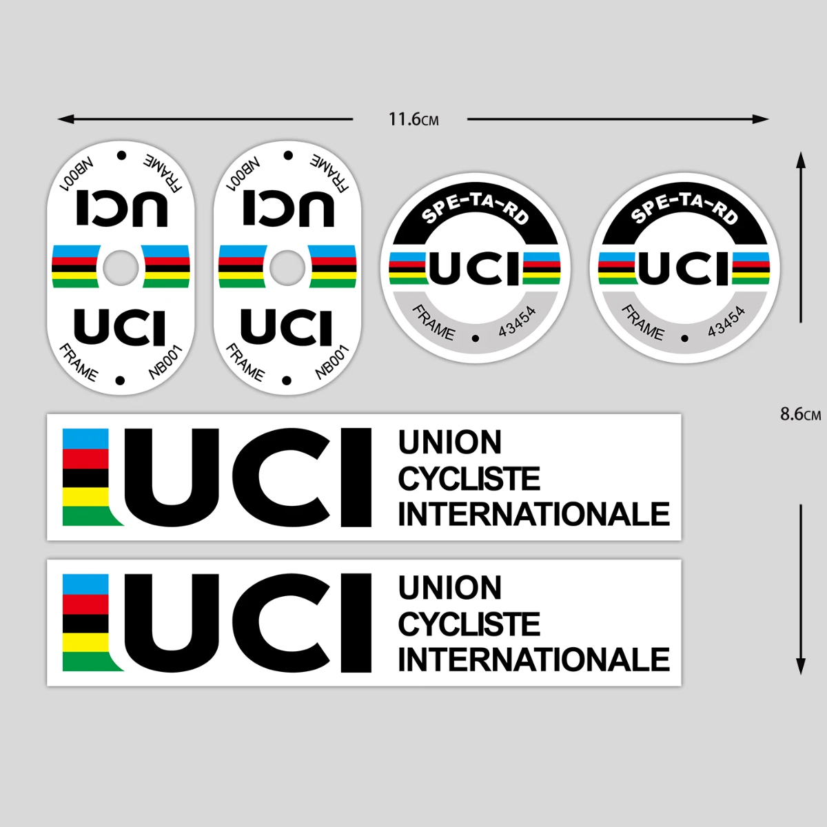 Adesivos de Vinil Duráveis par - Mountain Biking Uci avaliação e preço
