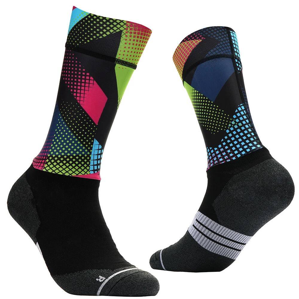 Meias de ciclismo masculinas e - Mountain Biking Socks avaliação e preço