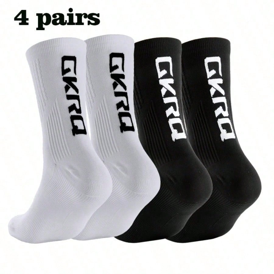 4 Pares de Meias de Ciclismo d - Mountain Biking Socks avaliação e preço