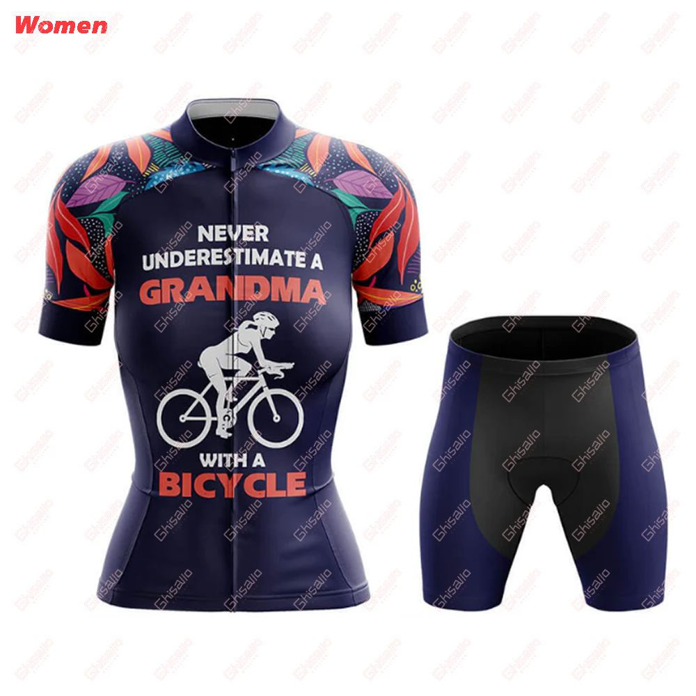 Nova avó poliéster roupas de c - Mountain Biking Outfits Women avaliação e preço