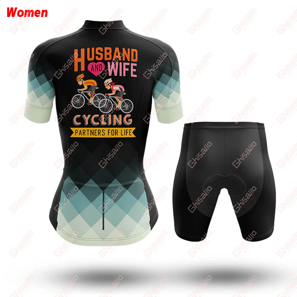 Marido e esposa poliéster cicl - Mountain Biking Outfits Women avaliação e preço