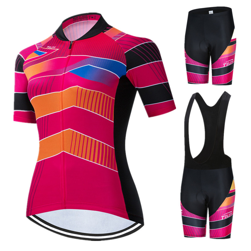 Roupas de ciclismo femininas t - Mountain Biking Outfits Women avaliação e preço
