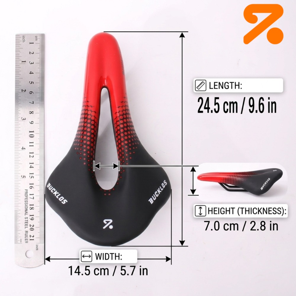 Selim de bicicleta BUCKLOS Hol - Mtb Saddle Lightweight avaliação e preço
