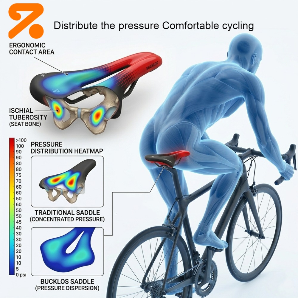 Selim de bicicleta BUCKLOS Hol - Mtb Saddle Lightweight avaliação e preço