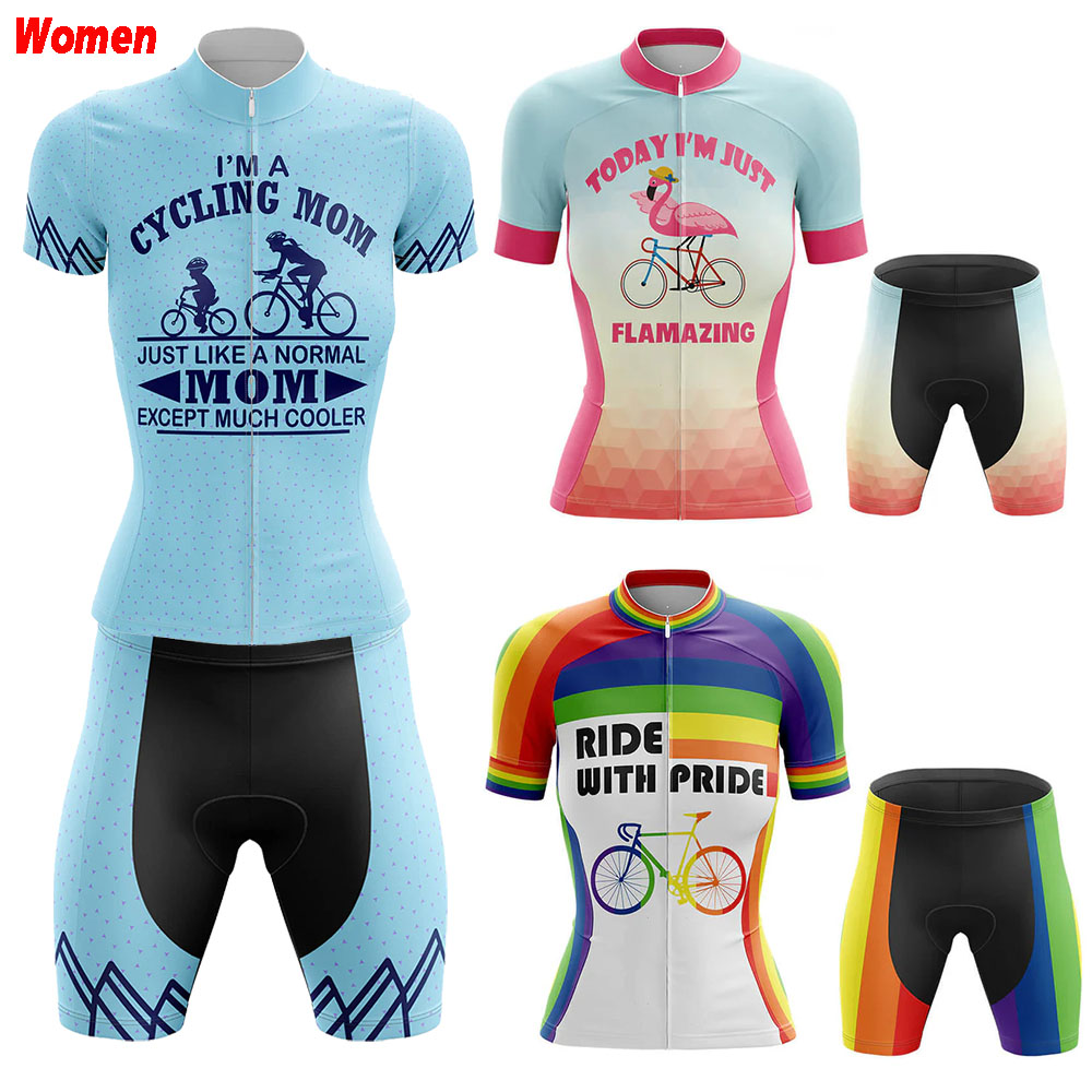 Passeio com o orgulho poliéste - Mountain Biking Outfits Women avaliação e preço