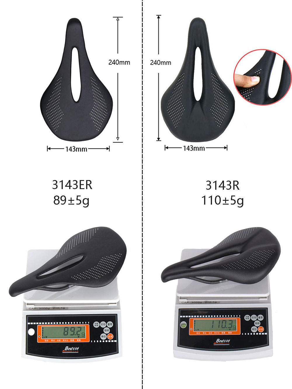 Novo Selim de Bicicleta em EVA - Mtb Saddle Lightweight avaliação e preço