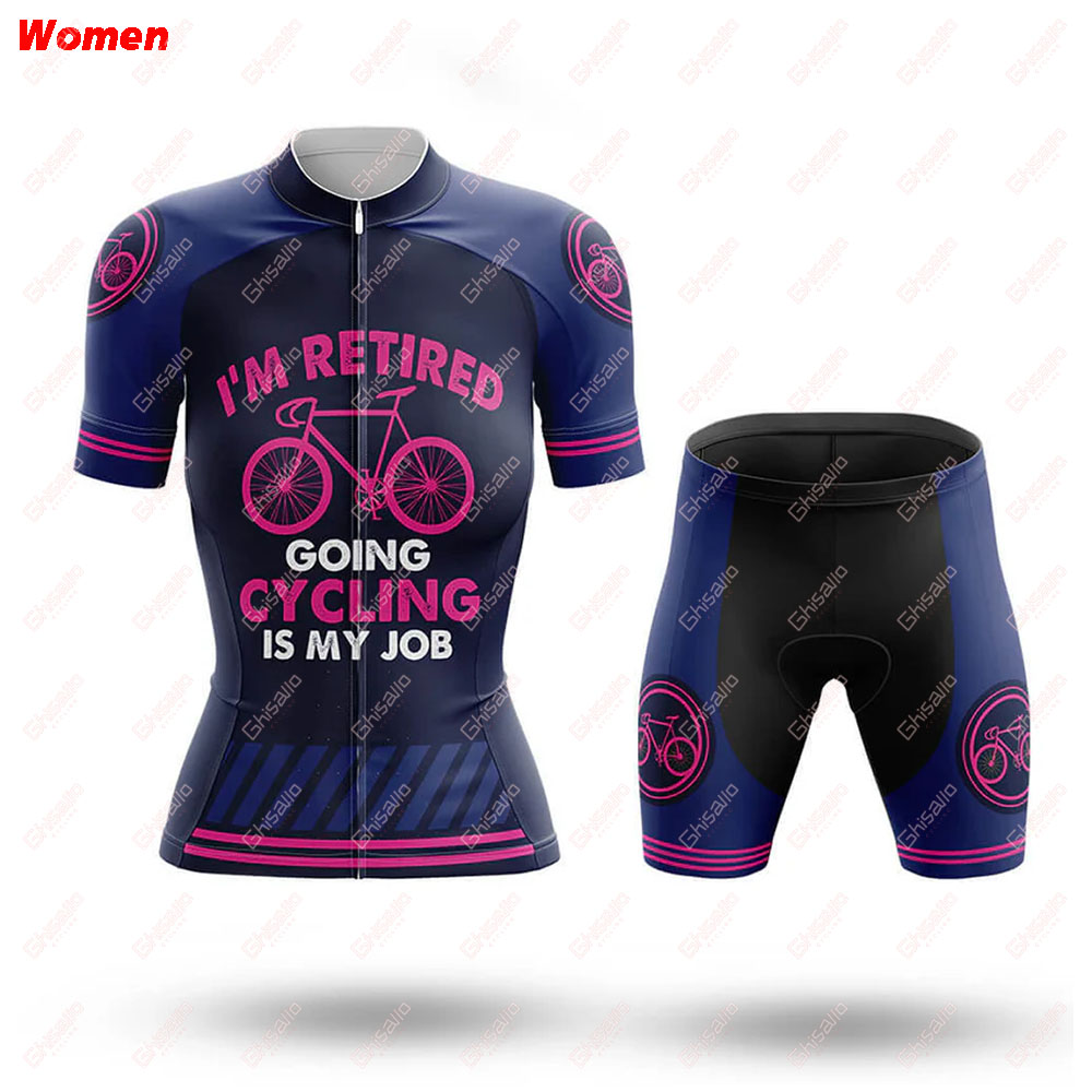 Ciclismo é meu trabalho poliés - Mountain Biking Outfits Women avaliação e preço