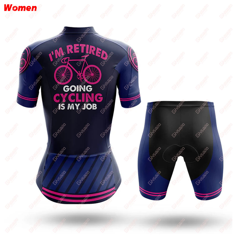 Ciclismo é meu trabalho poliés - Mountain Biking Outfits Women avaliação e preço