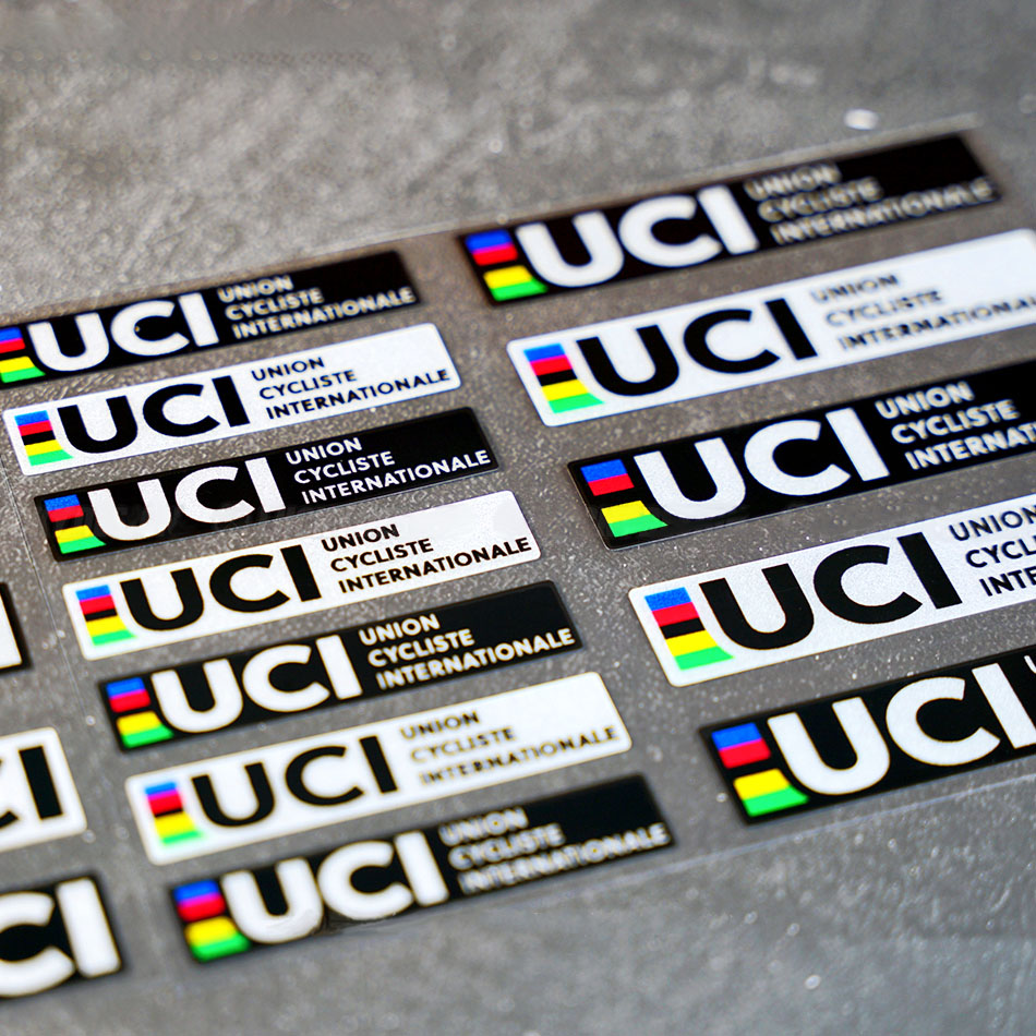 1 conjunto de adesivos de vini - Mountain Biking Uci avaliação e preço