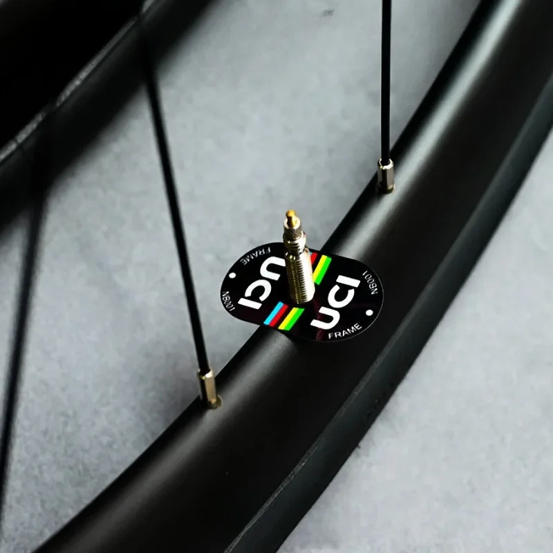 2PCS Adesivos de Válvula Certi - Mountain Biking Uci avaliação e preço